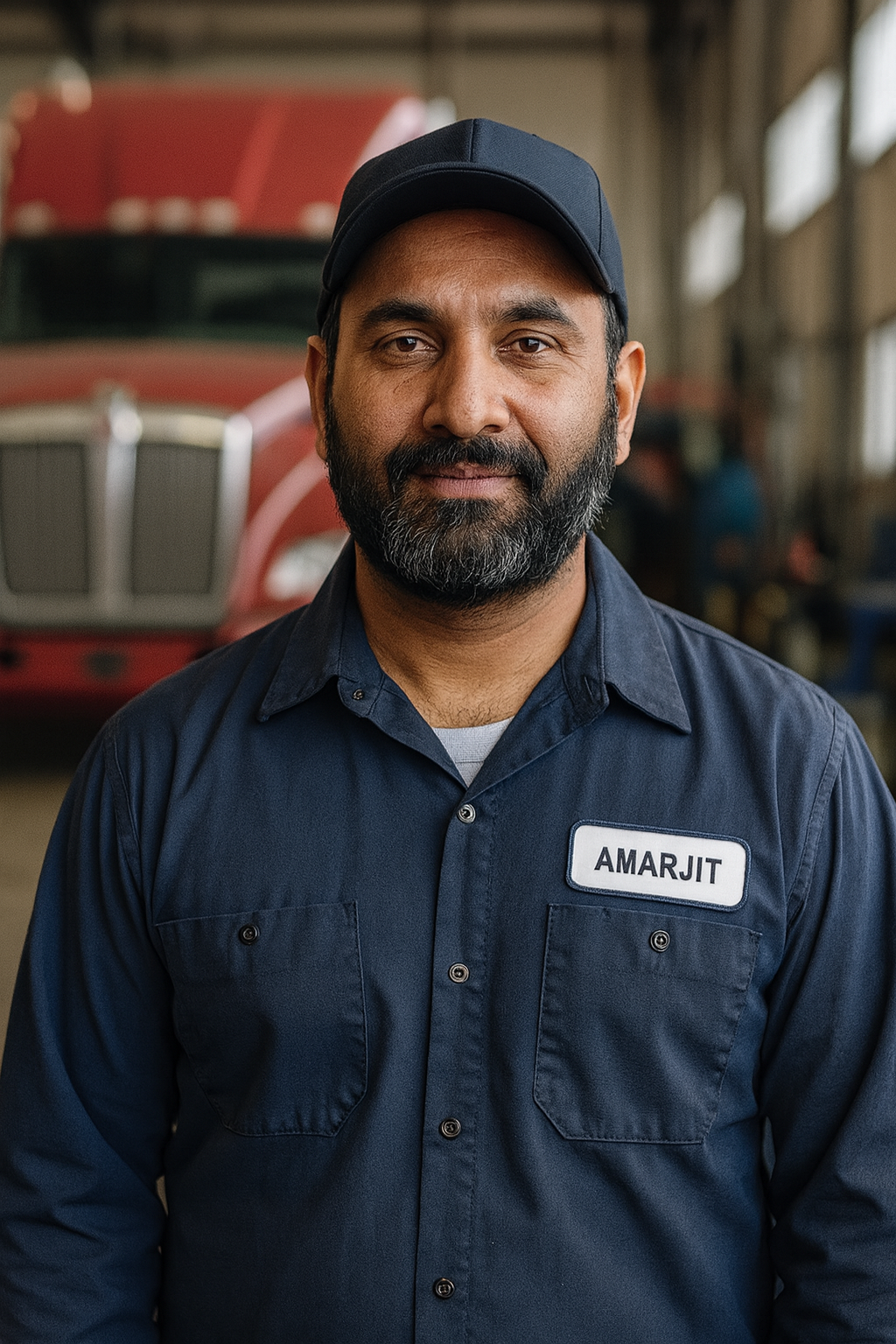 Portrait of Amarjit Singh